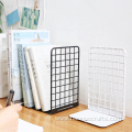 Simple grid book stand iron art bookshelf shelf